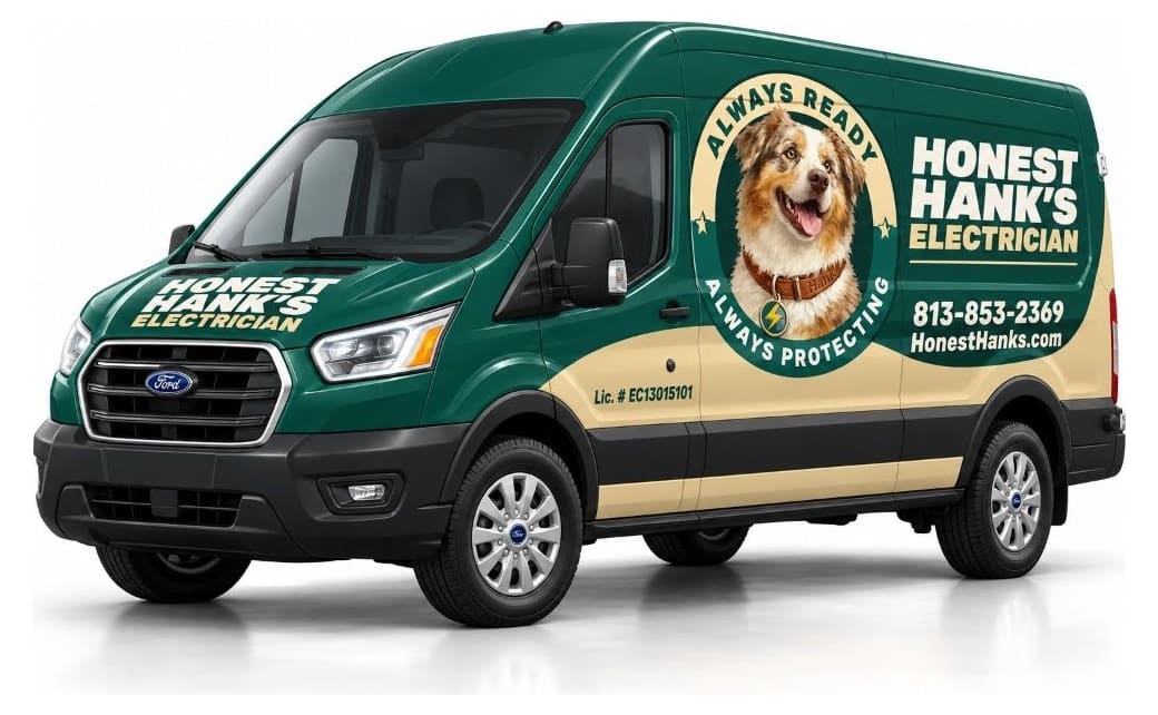 Honest Hank's — Van wrap · Tampa, FL